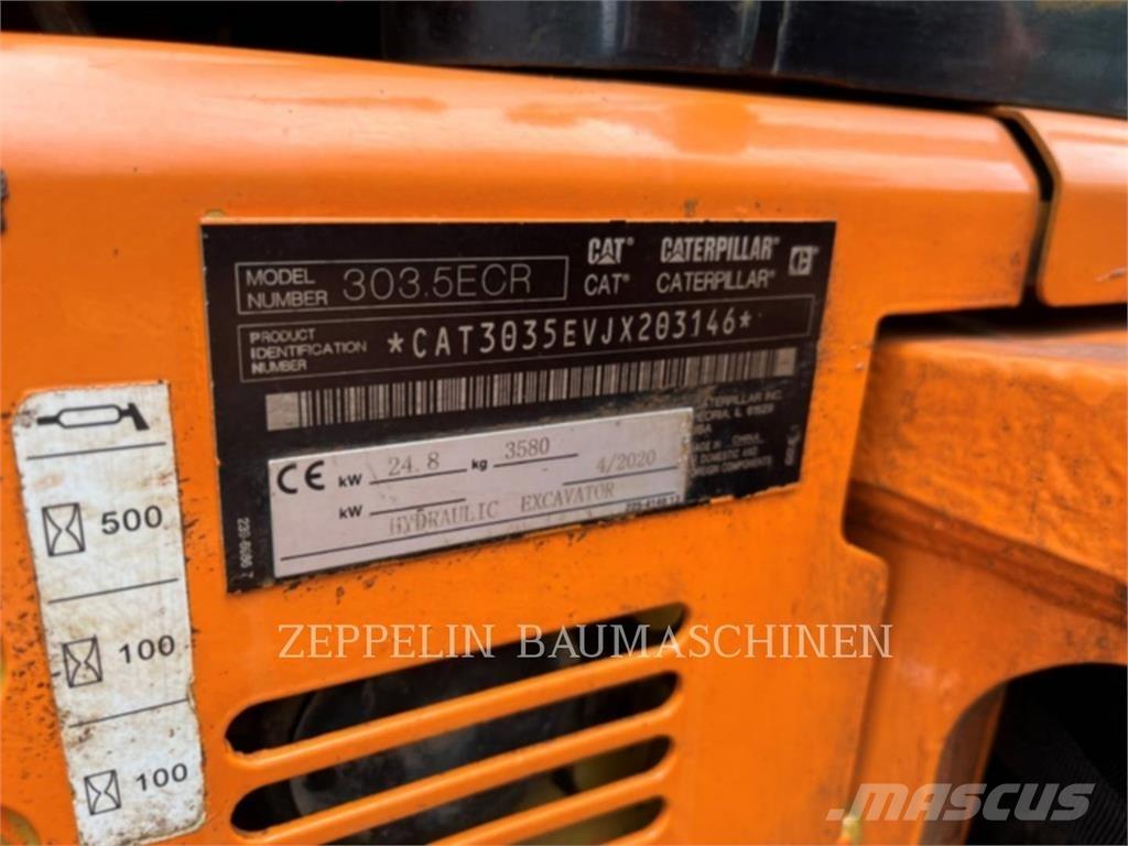 CAT 303.5ECR Εκσκαφείς με ερπύστριες