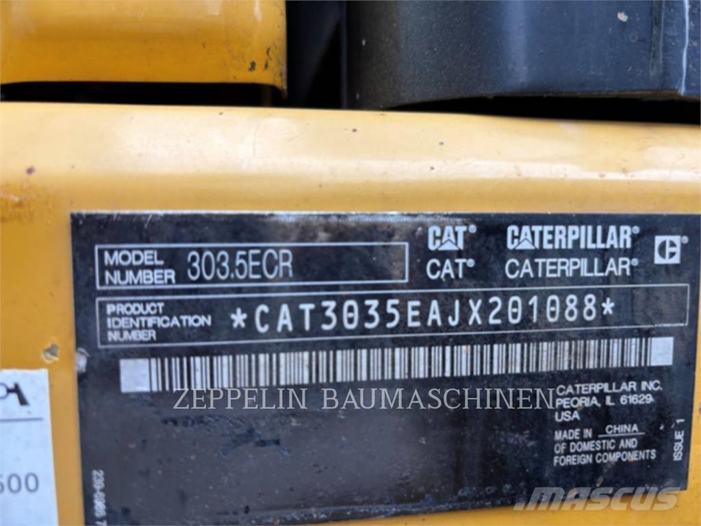 CAT 303.5ECR Εκσκαφείς με ερπύστριες