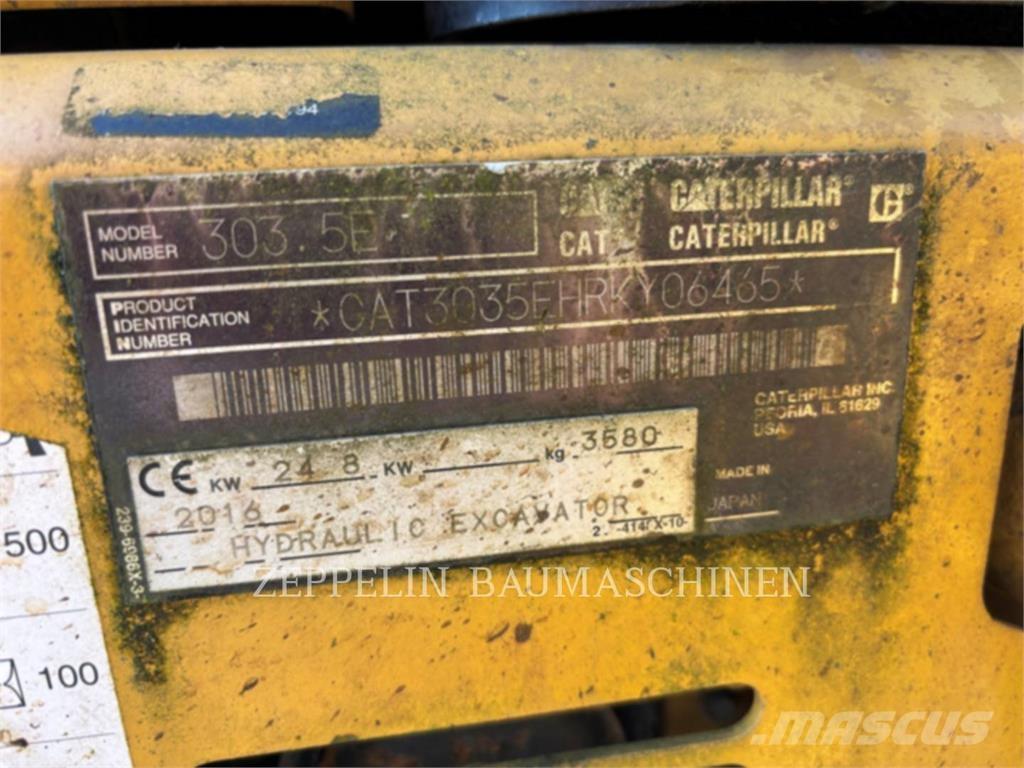 CAT 303.5ECR Εκσκαφείς με ερπύστριες