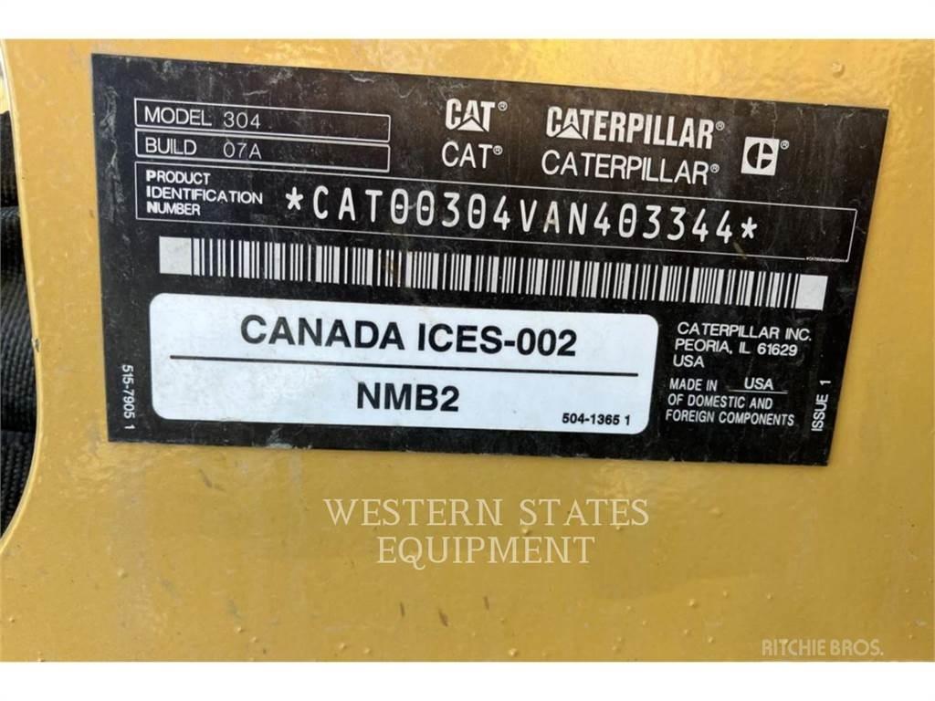 CAT 304 Εκσκαφείς με ερπύστριες