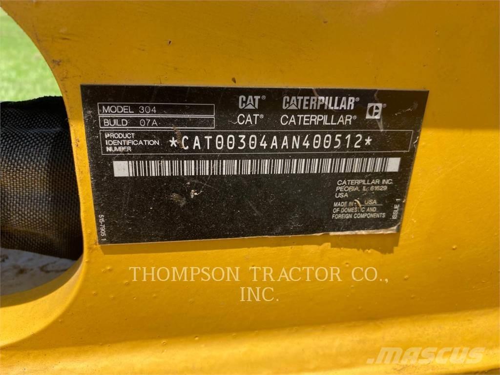 CAT 304 Εκσκαφείς με ερπύστριες