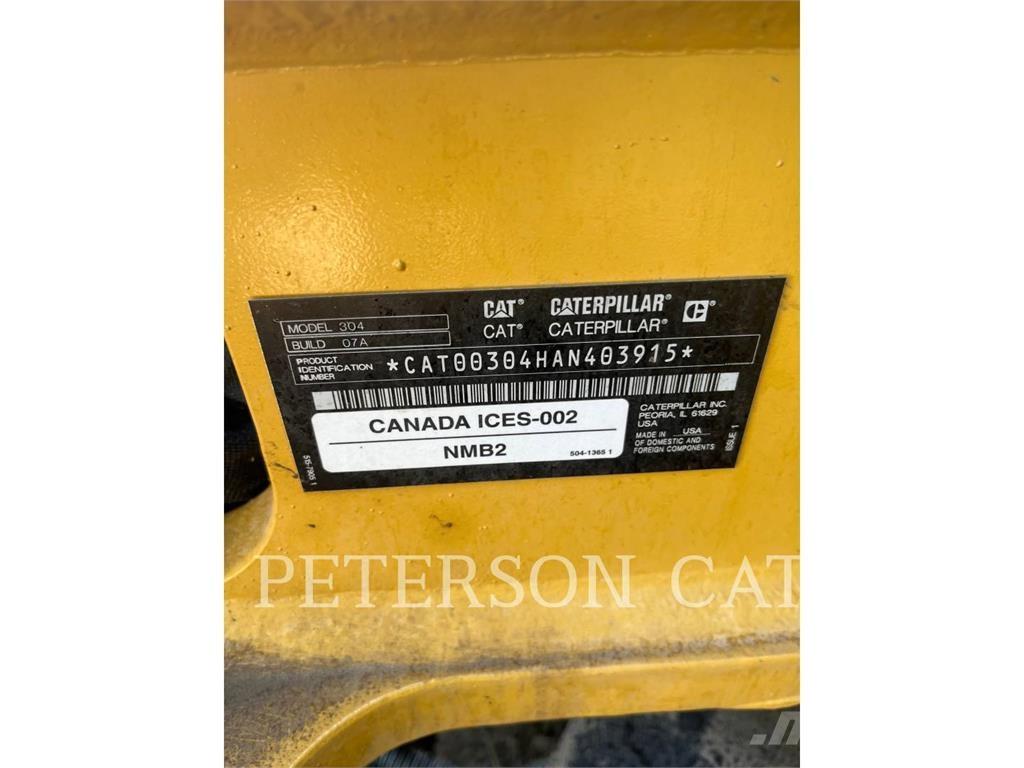 CAT 304 Εκσκαφείς με ερπύστριες