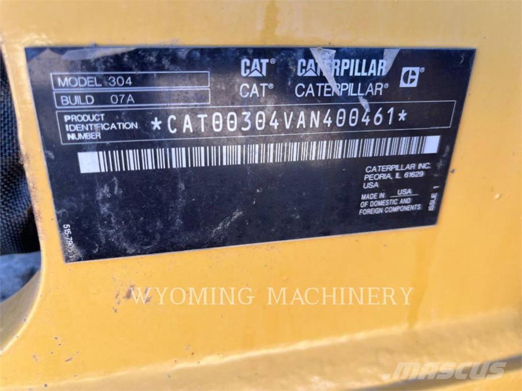 CAT 304 Εκσκαφείς με ερπύστριες