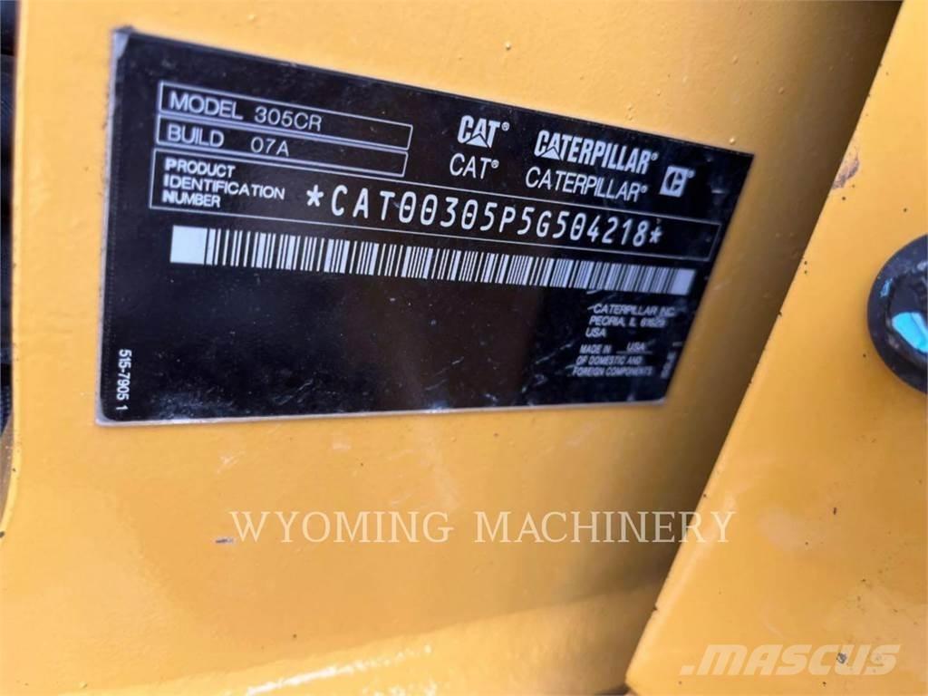 CAT 305 Εκσκαφείς με ερπύστριες