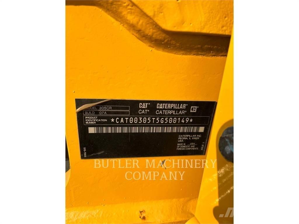 CAT 305-07A Εκσκαφείς με ερπύστριες