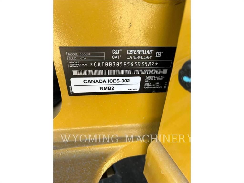 CAT 305-07CR Εκσκαφείς με ερπύστριες