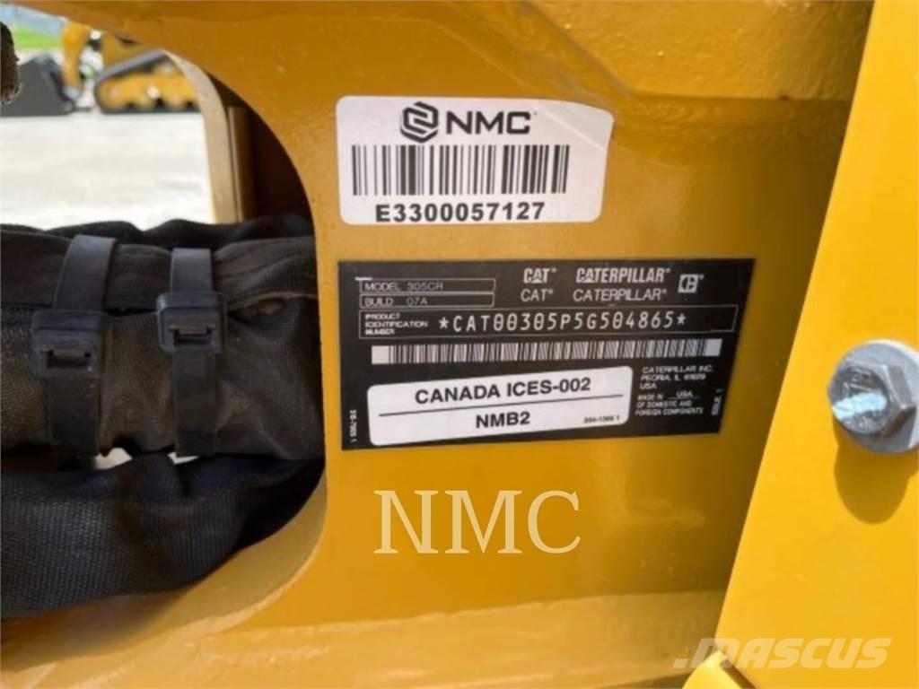 CAT 305-07CR Εκσκαφείς με ερπύστριες