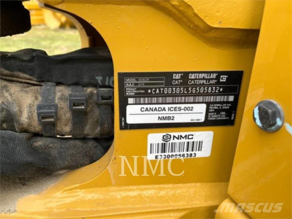CAT 305-07CR Εκσκαφείς με ερπύστριες