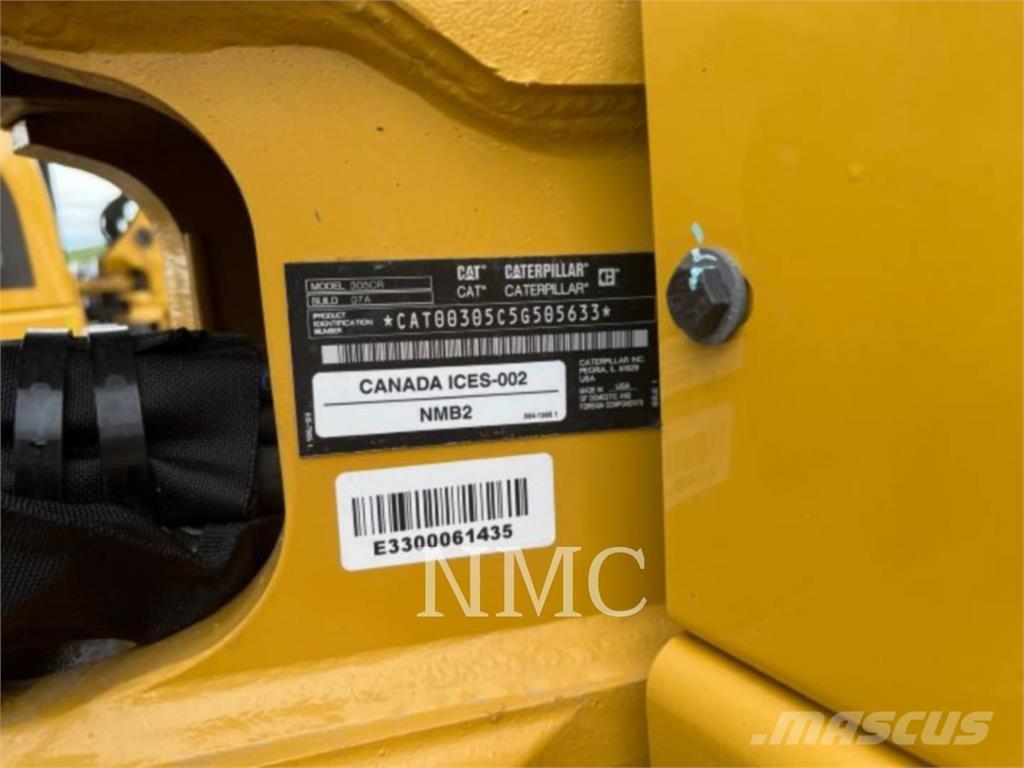 CAT 305-07CR Εκσκαφείς με ερπύστριες
