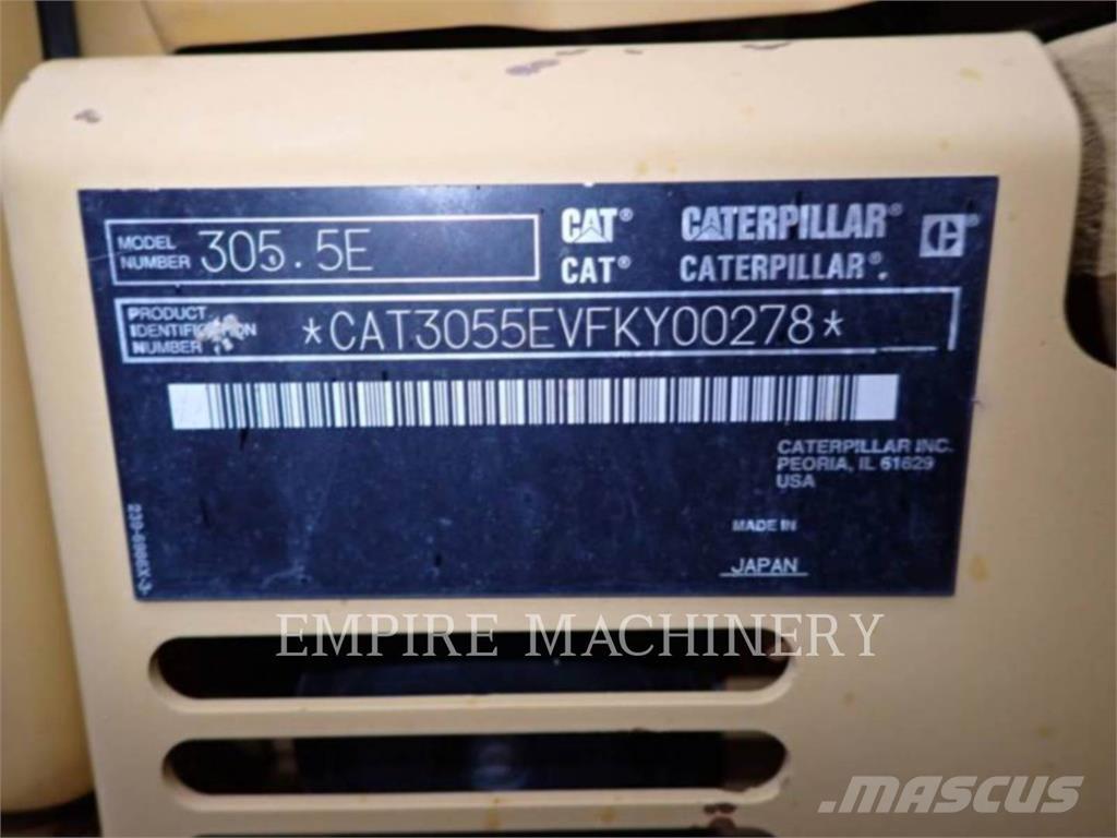 CAT 305.5E CA Εκσκαφείς με ερπύστριες