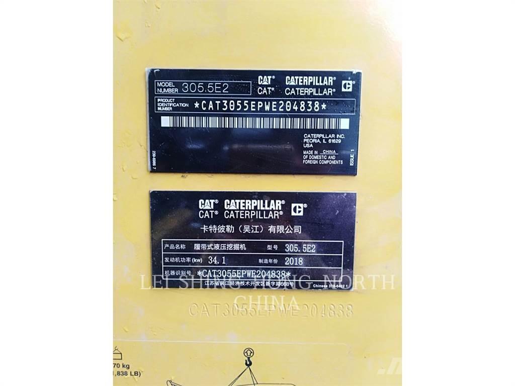 CAT 305.5E2 Εκσκαφείς με ερπύστριες