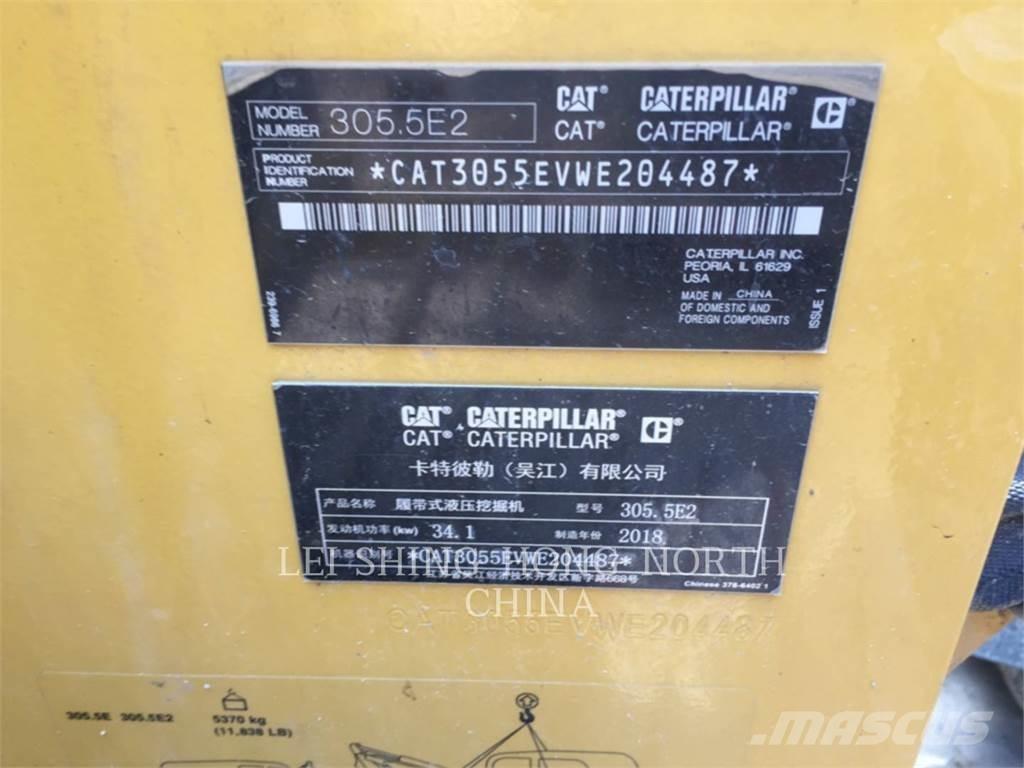 CAT 305.5E2 Εκσκαφείς με ερπύστριες