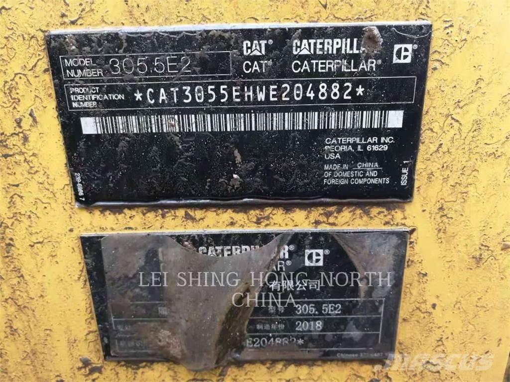 CAT 305.5E2 Εκσκαφείς με ερπύστριες
