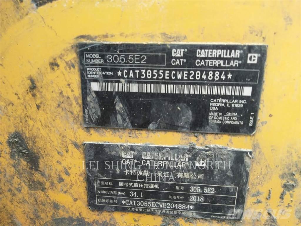 CAT 305.5E2 Εκσκαφείς με ερπύστριες