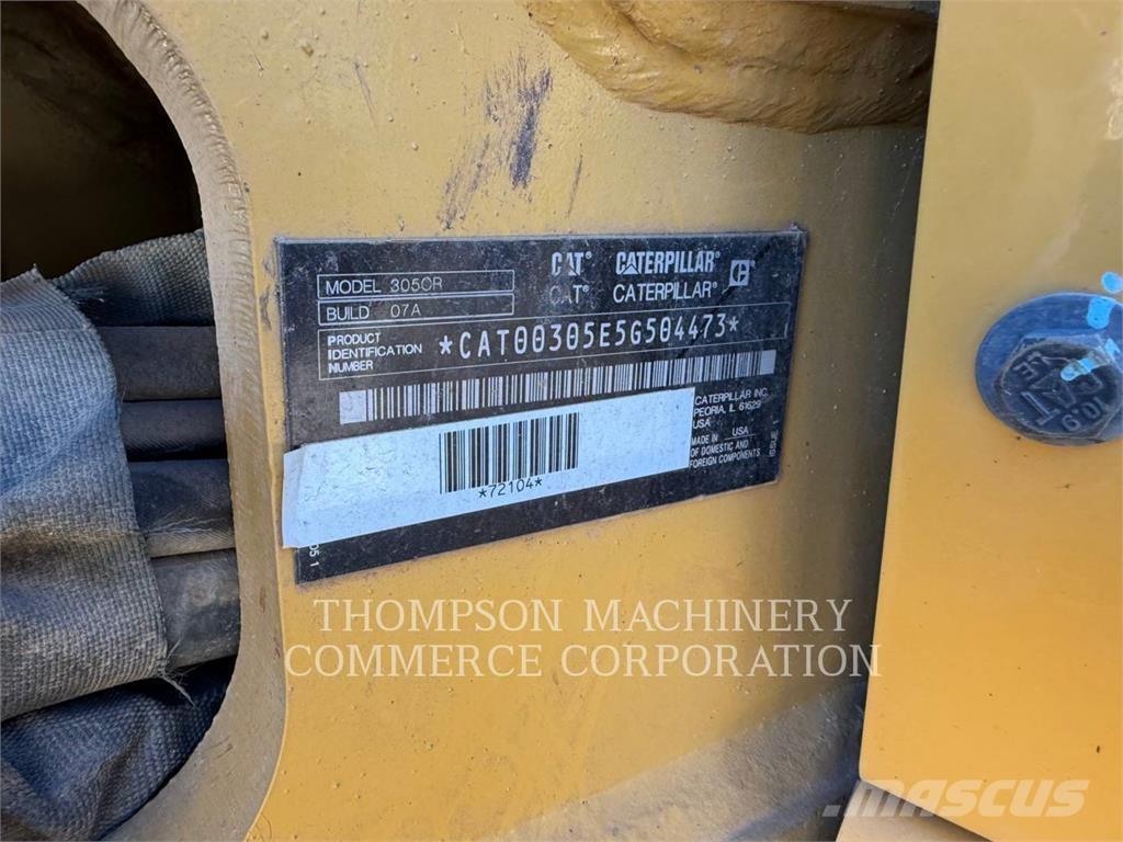 CAT 305 CR Εκσκαφείς με ερπύστριες
