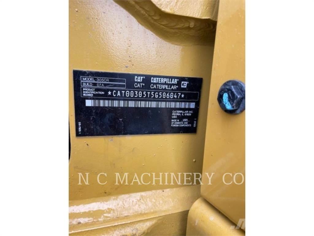 CAT 305 CRCB Εκσκαφείς με ερπύστριες