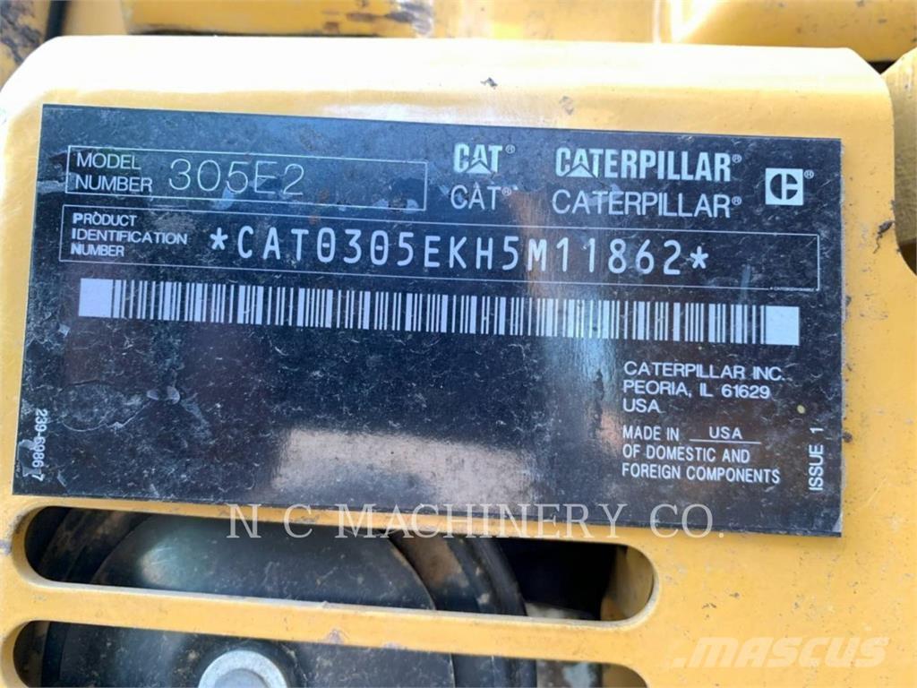 CAT 305E2 CRCB Εκσκαφείς με ερπύστριες