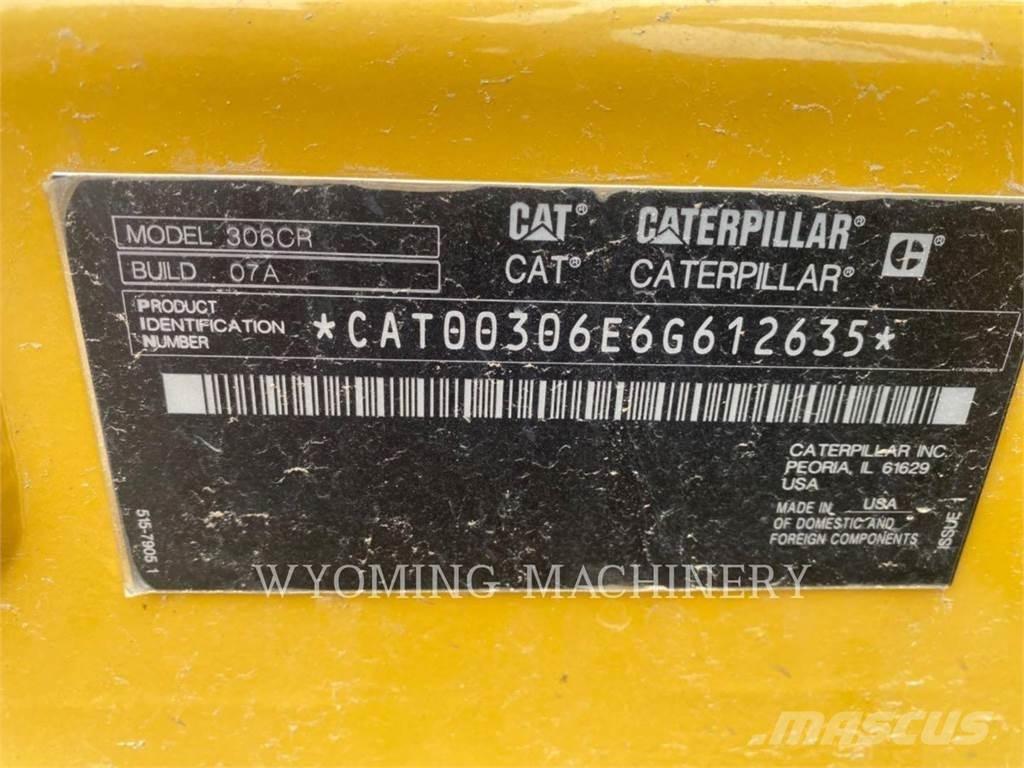 CAT 306 Εκσκαφείς με ερπύστριες