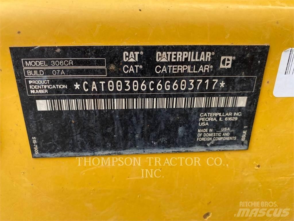 CAT 306CR Εκσκαφείς με ερπύστριες