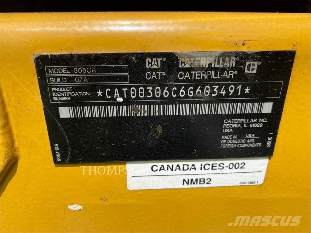 CAT 306CR Εκσκαφείς με ερπύστριες