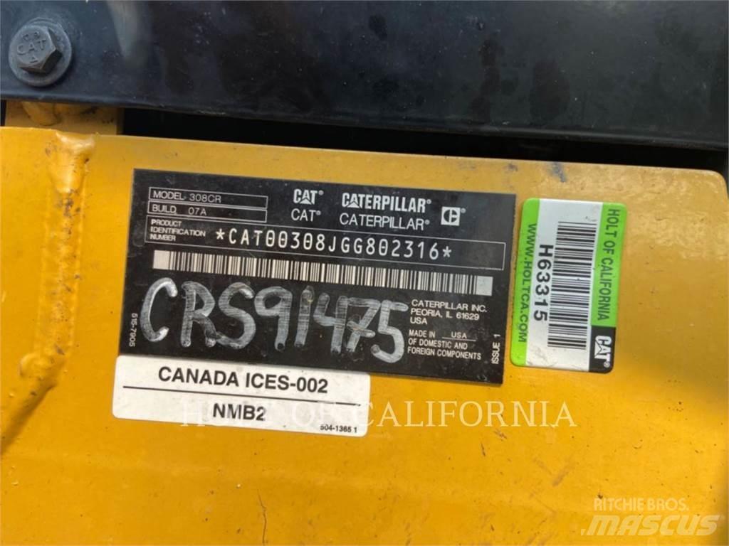 CAT 308 Εκσκαφείς με ερπύστριες