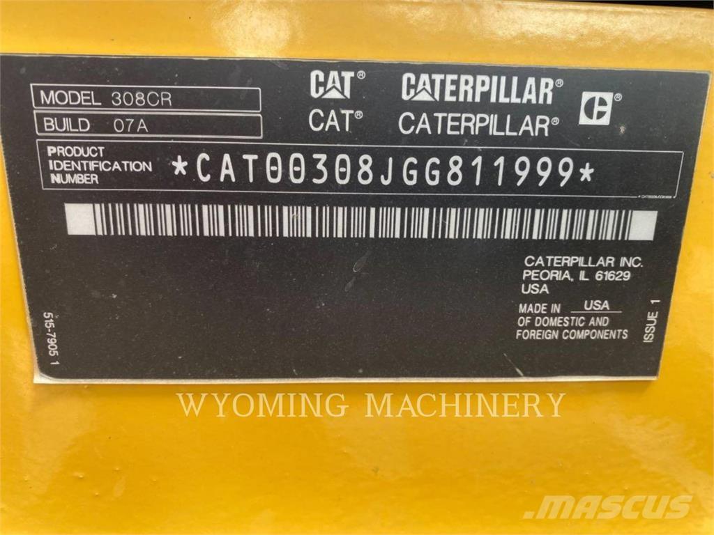 CAT 308 Εκσκαφείς με ερπύστριες