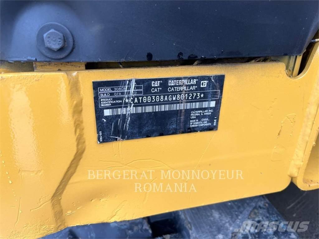 CAT 308-07CR Εκσκαφείς με ερπύστριες