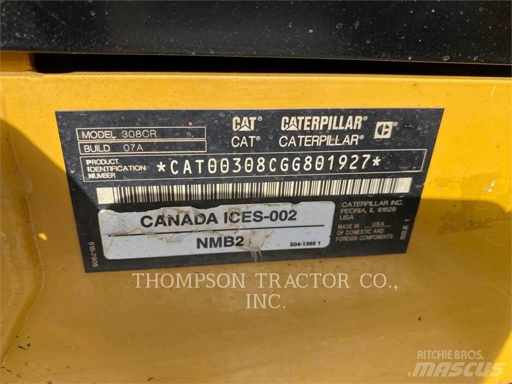 CAT 308CR Εκσκαφείς με ερπύστριες
