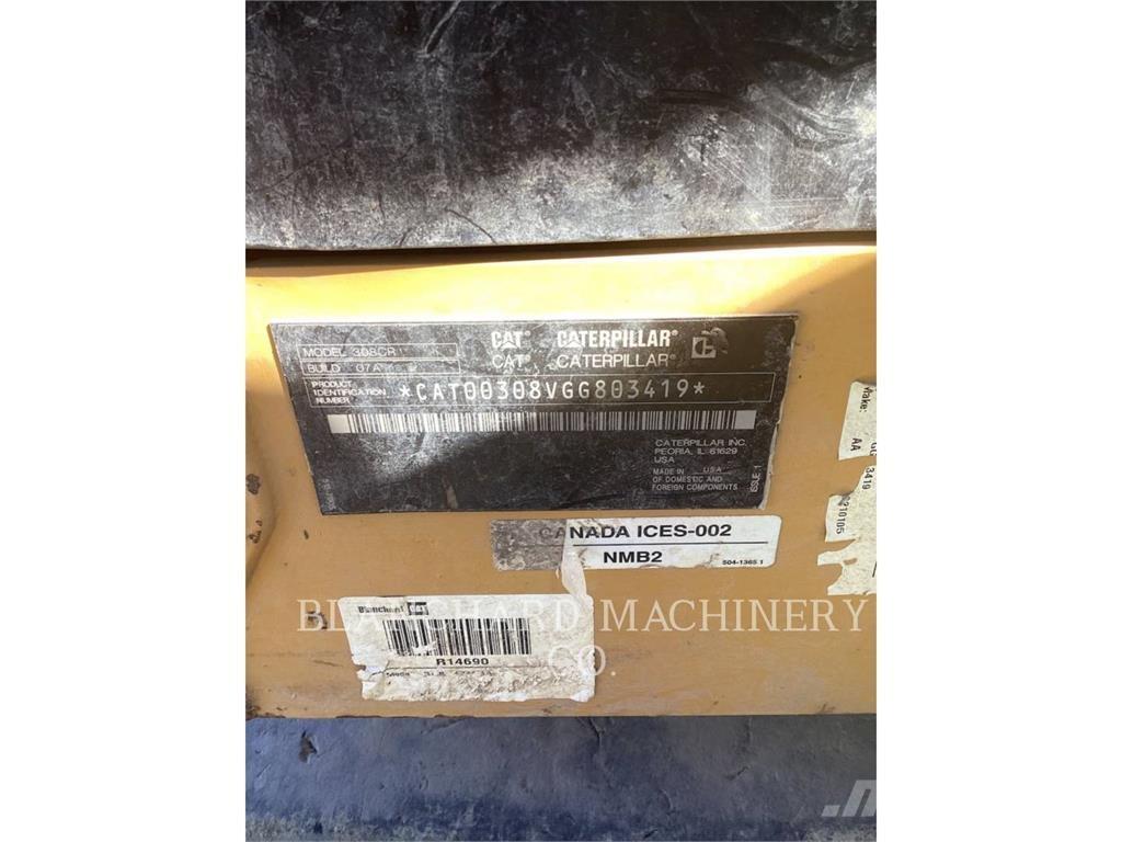 CAT 308CR Εκσκαφείς με ερπύστριες