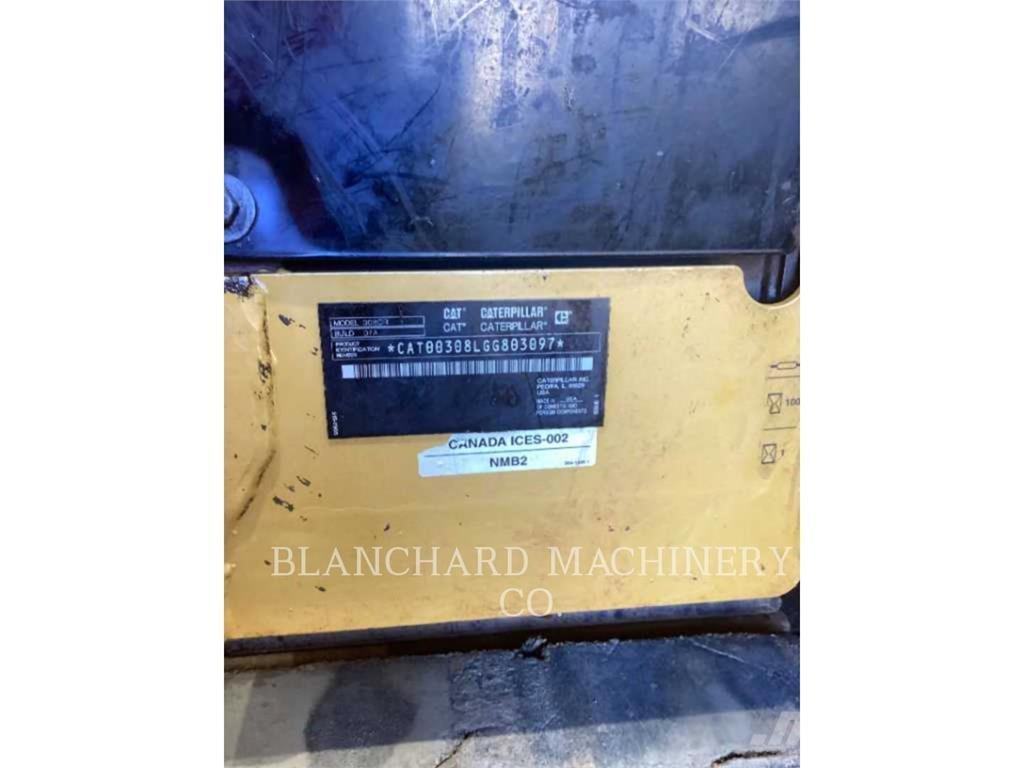 CAT 308CR Εκσκαφείς με ερπύστριες