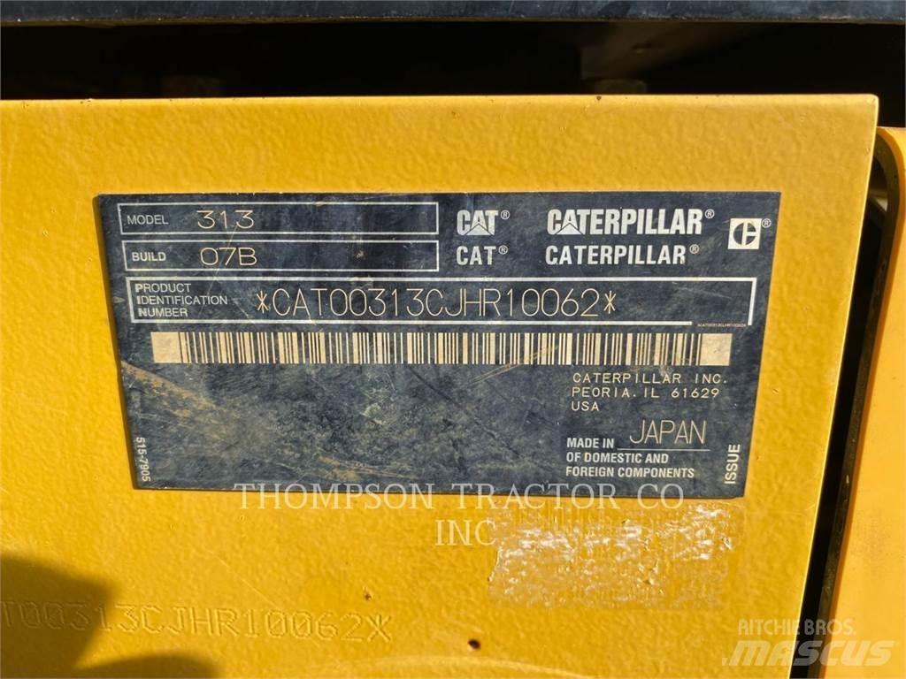 CAT 313 Εκσκαφείς με ερπύστριες