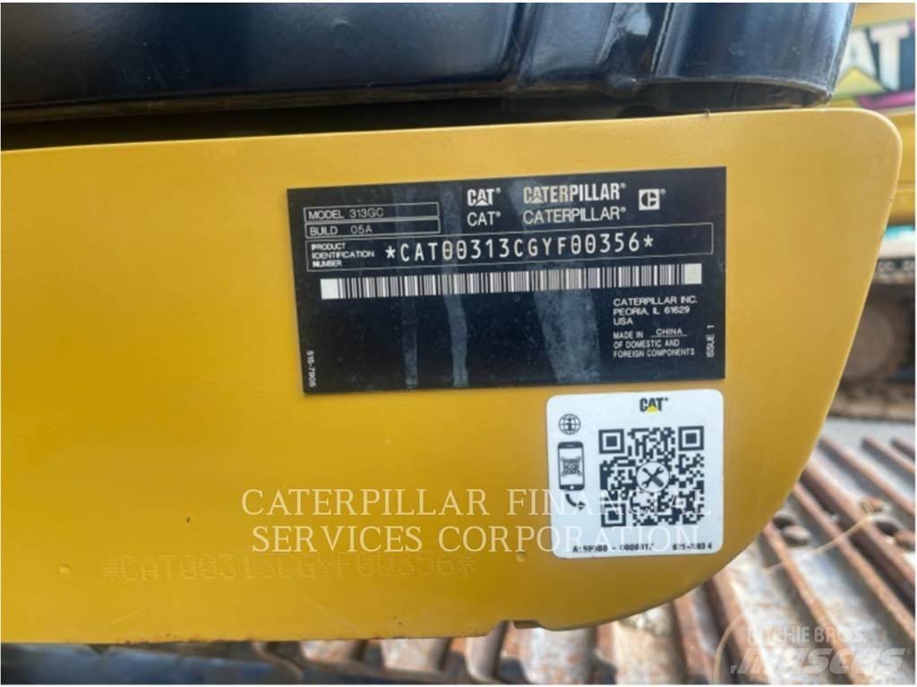 CAT 313-05GC Εκσκαφείς με ερπύστριες