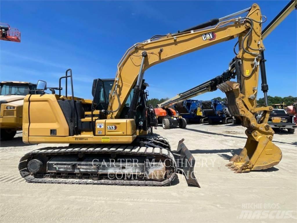CAT 313-07 Εκσκαφείς με ερπύστριες