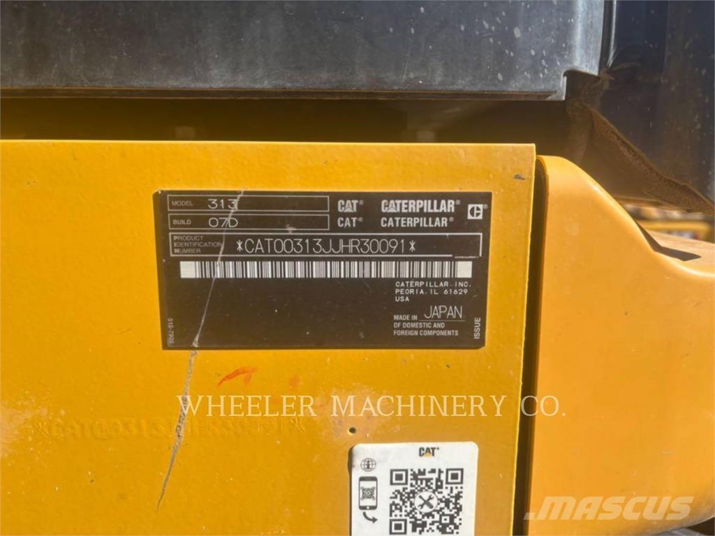 CAT 313 TH Εκσκαφείς με ερπύστριες