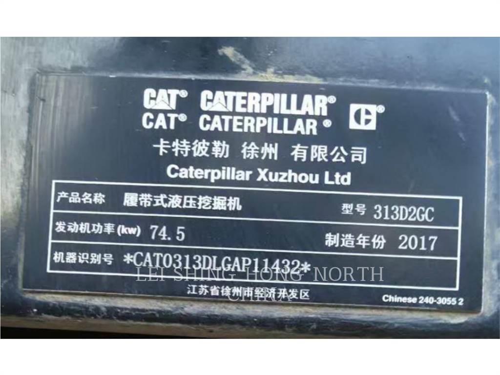 CAT 313D2GC Εκσκαφείς με ερπύστριες
