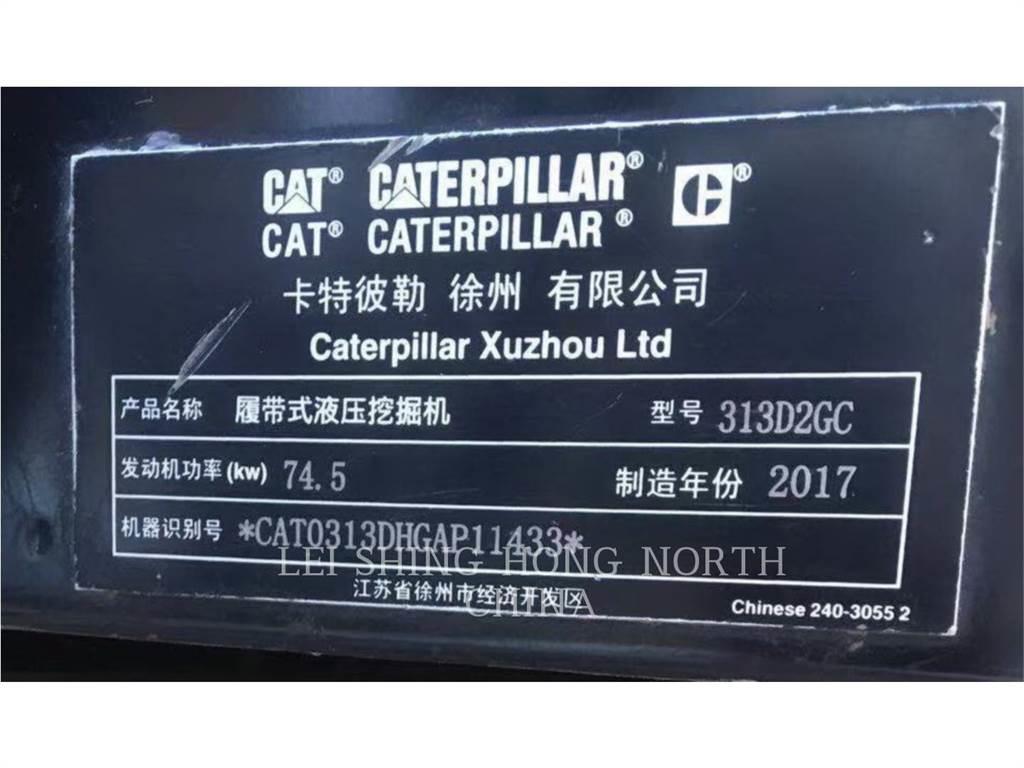 CAT 313D2GC Εκσκαφείς με ερπύστριες