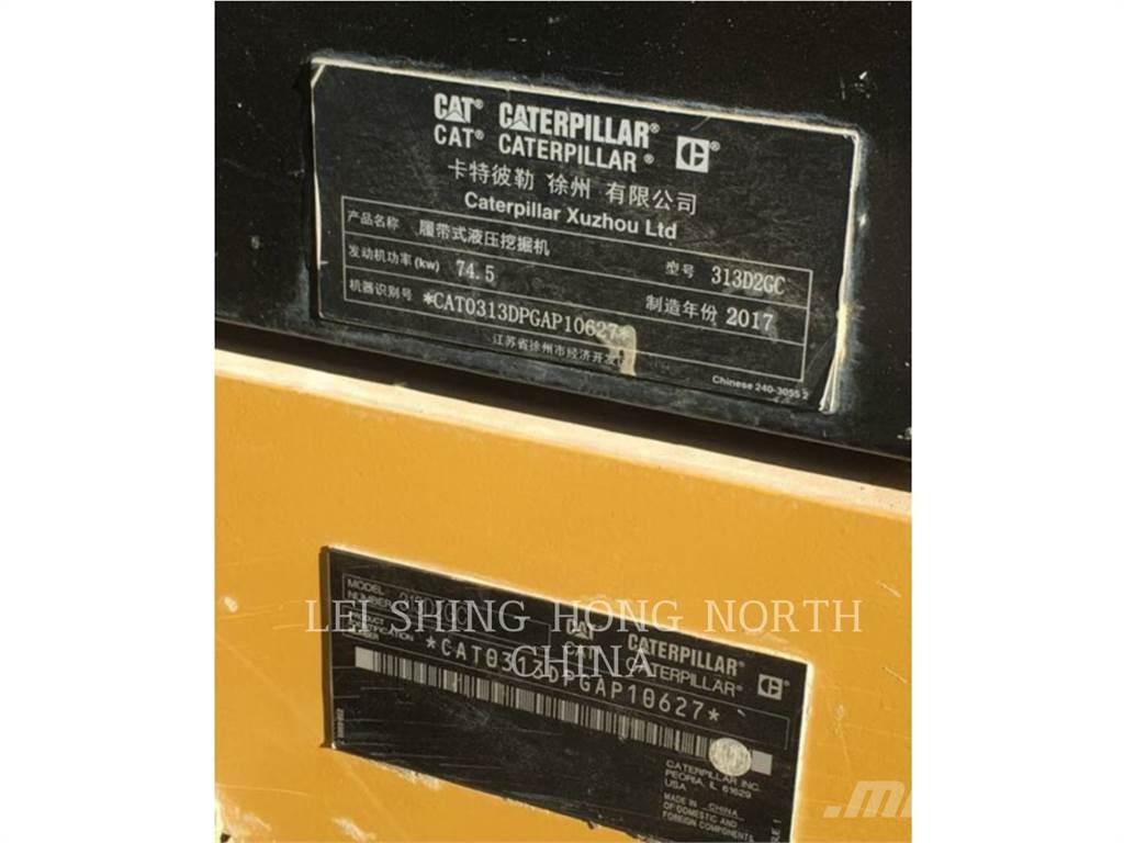 CAT 313D2GC Εκσκαφείς με ερπύστριες