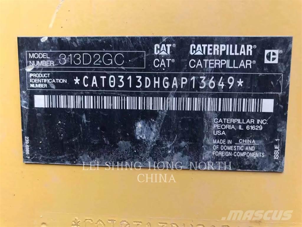 CAT 313D2GC Εκσκαφείς με ερπύστριες
