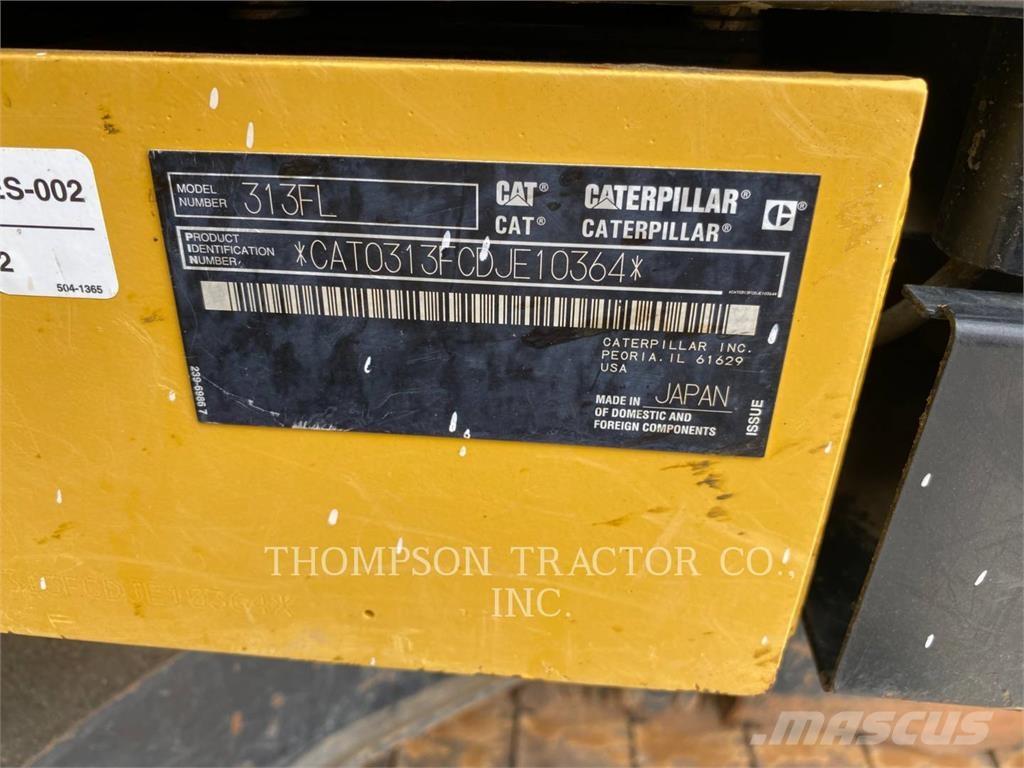 CAT 313FL Εκσκαφείς με ερπύστριες