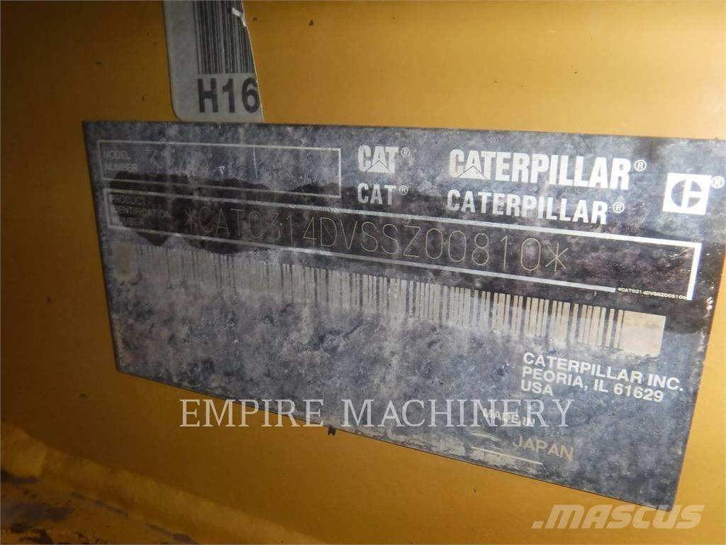 CAT 314DLCR Εκσκαφείς με ερπύστριες