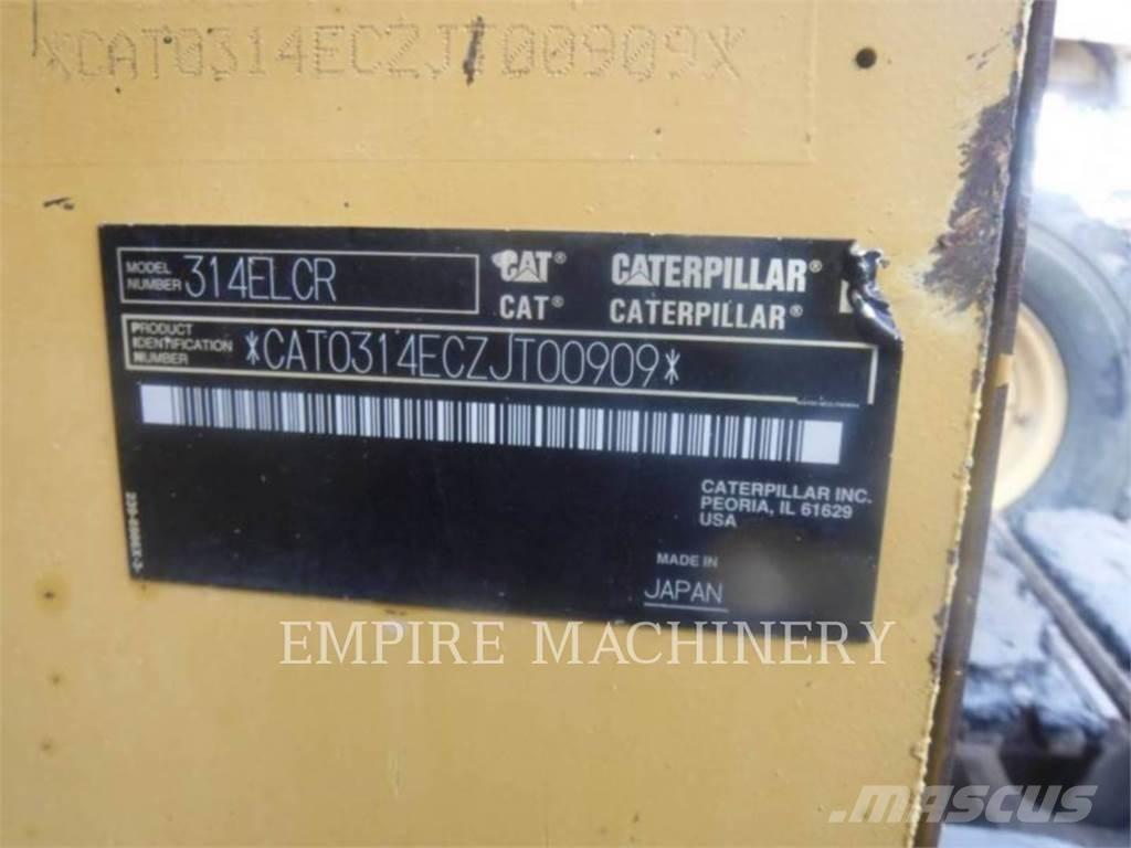 CAT 314E LCR Εκσκαφείς με ερπύστριες