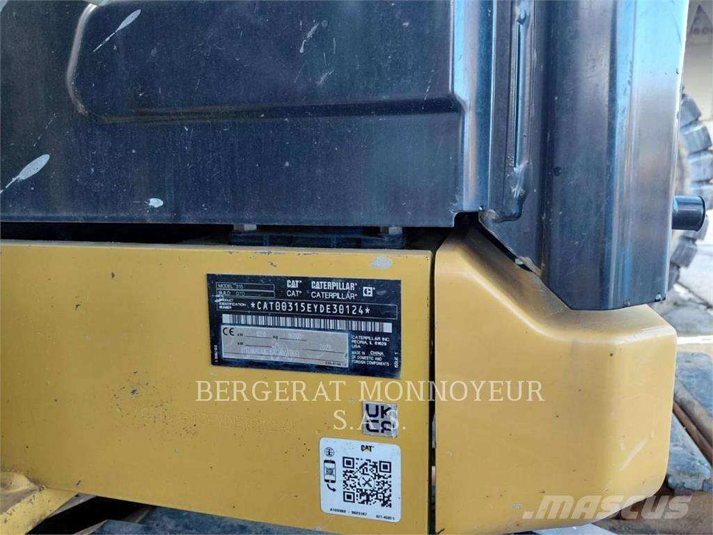 CAT 315 Εκσκαφείς με ερπύστριες