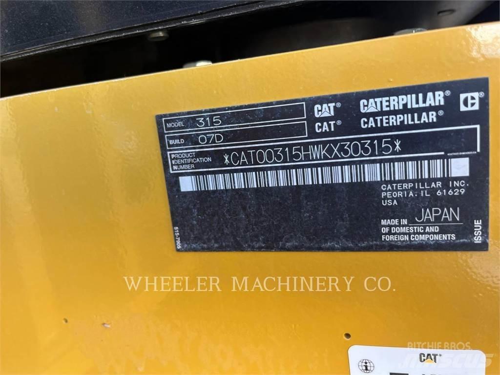 CAT 315 CF Εκσκαφείς με ερπύστριες
