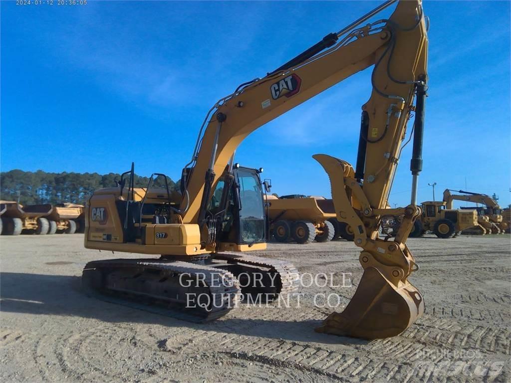 CAT 317-07 Εκσκαφείς με ερπύστριες