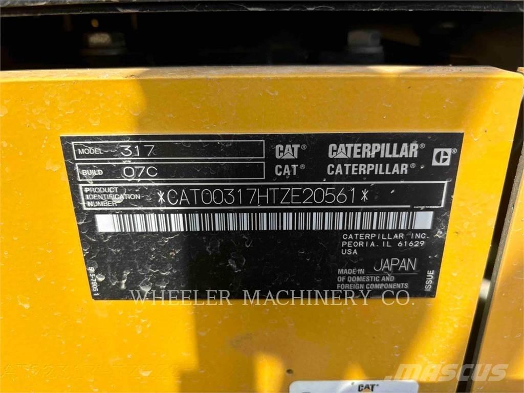 CAT 317 CF Εκσκαφείς με ερπύστριες