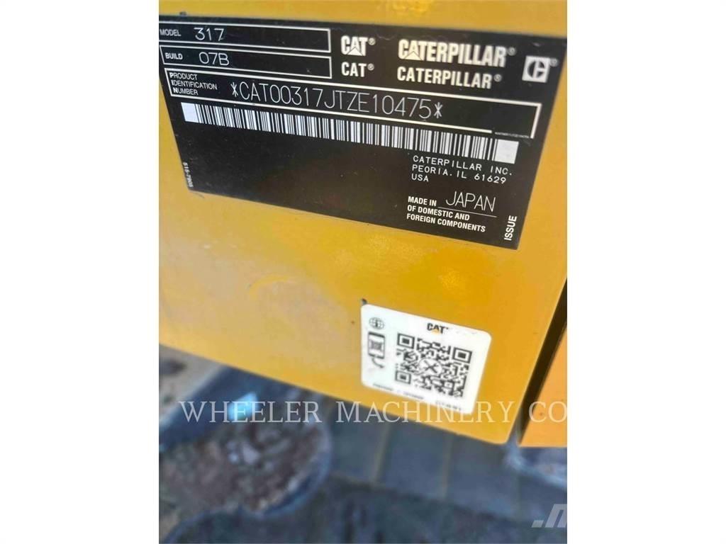 CAT 317 CF Εκσκαφείς με ερπύστριες
