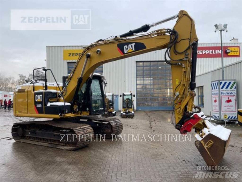 CAT 318EL Εκσκαφείς με ερπύστριες