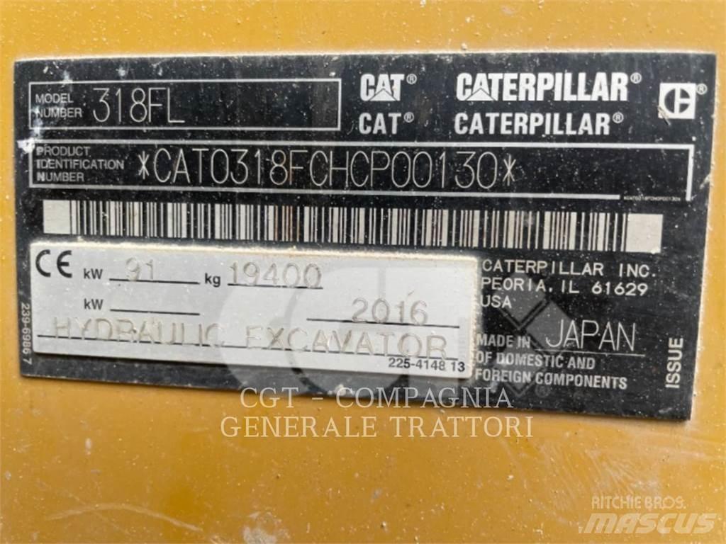 CAT 318F Εκσκαφείς με ερπύστριες