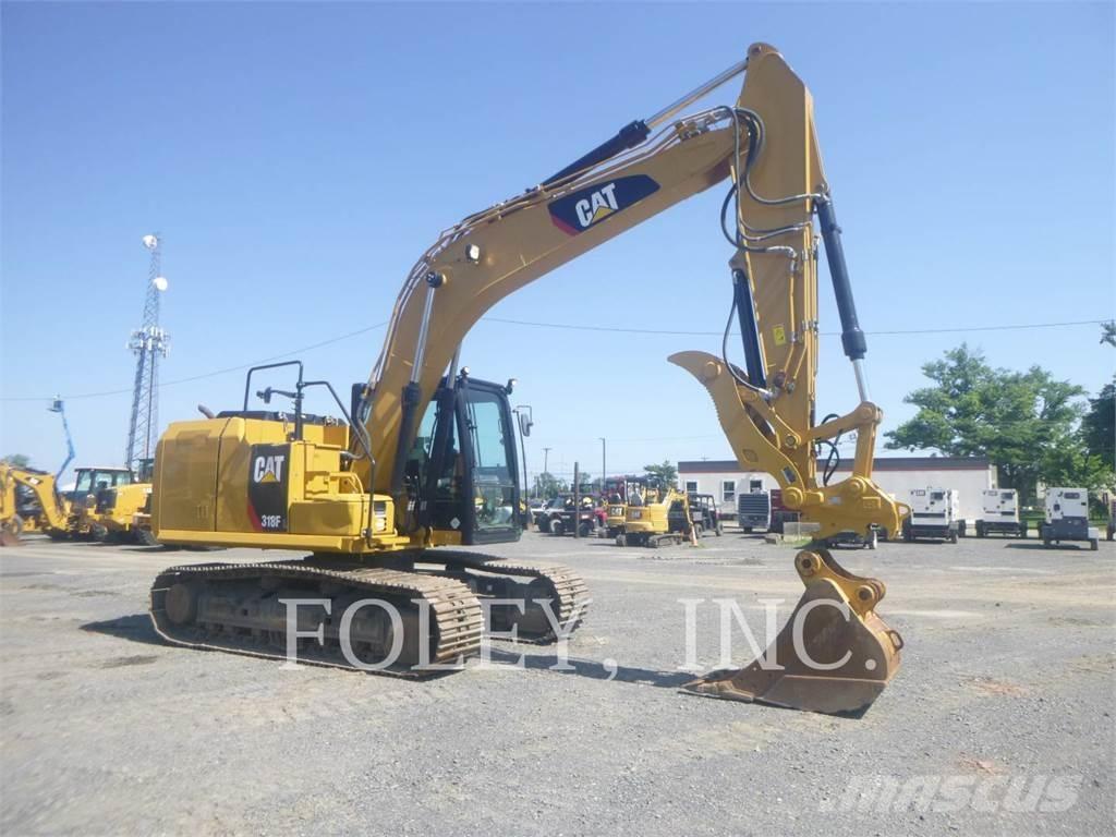 CAT 318FL Εκσκαφείς με ερπύστριες