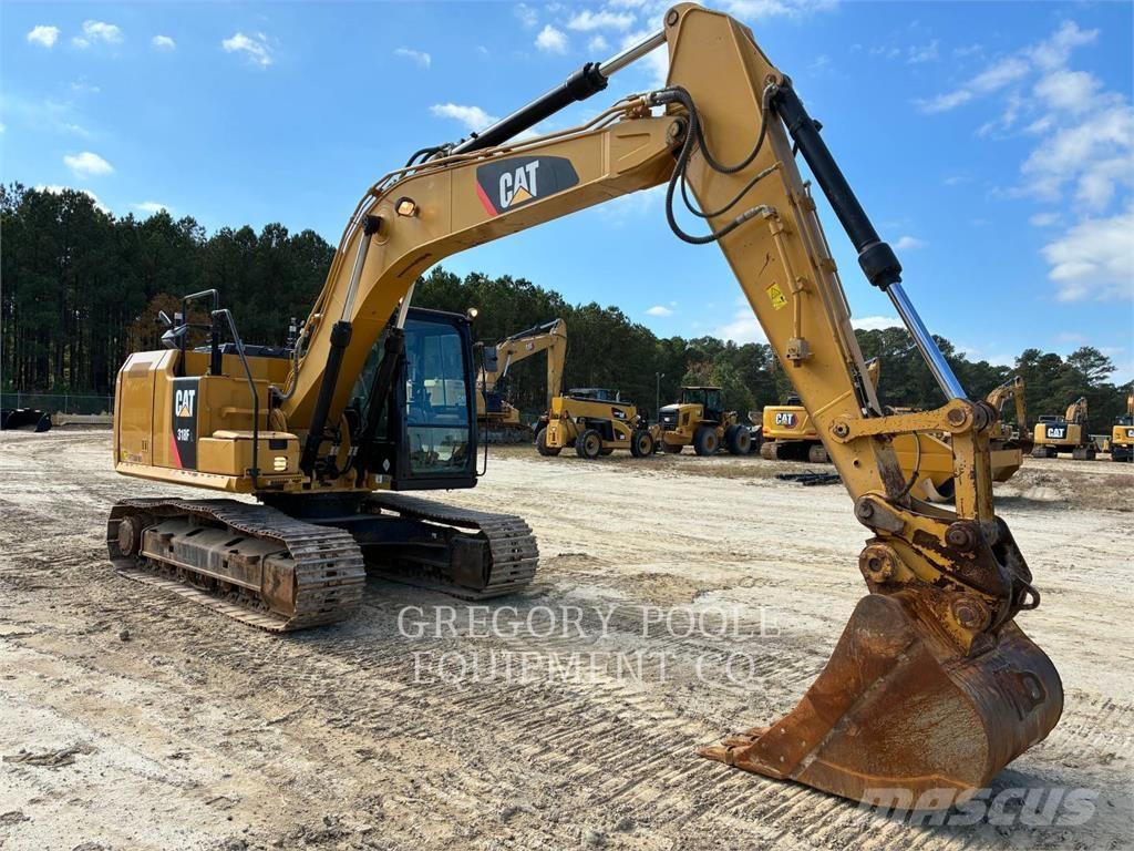 CAT 318FL Εκσκαφείς με ερπύστριες